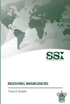 Paperback Resolving Insurgencies Book