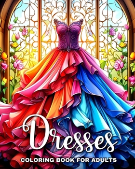 Paperback Dresses Coloring Book for Adults: Fashion Coloring Pages for Teen Girls and Adult Women with Dresses Book