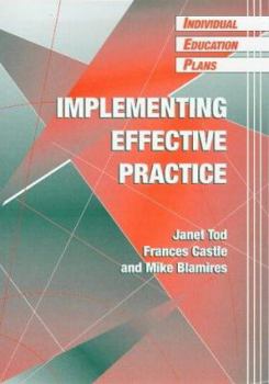 Paperback Individual Education Plans Implementing Effective Practice Book