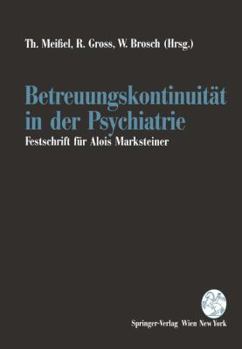 Paperback Betreuungskontinuität in Der Psychiatrie [German] Book