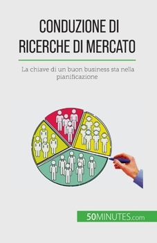 Paperback Conduzione di ricerche di mercato: La chiave di un buon business sta nella pianificazione [Italian] Book