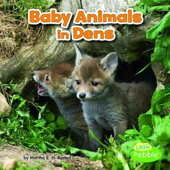 Paperback Baby Animals in Dens Book