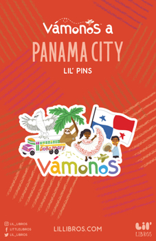 Misc. Supplies Vamonos Panama City Enamel Pin Book