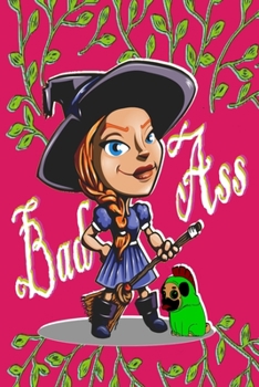 BADASS witch: Composition matte 6x9 120 pages brightly colored cover badass witch notebook/journal for college or the office or even for daily writing