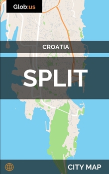 Paperback Split, Croatia - City Map Book