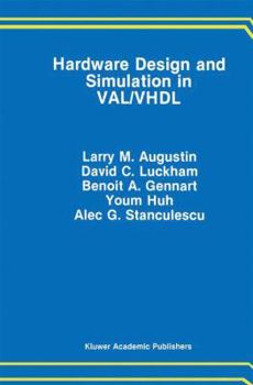 Paperback Hardware Design and Simulation in Val/VHDL Book