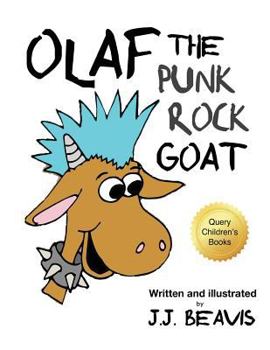 Paperback Olaf the Punk Rock Goat Book