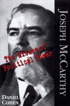Library Binding Joseph McCarthy/Misuse Pol Pwr Book