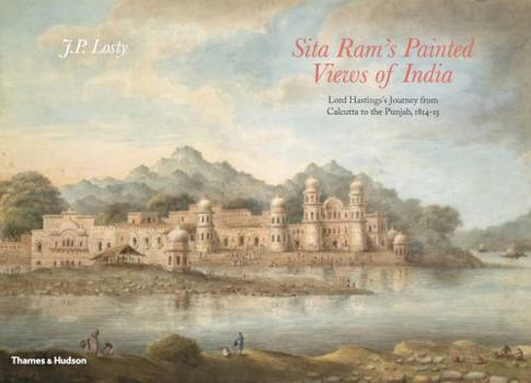 Hardcover Sita Ram's Painted Views of India /anglais [French] Book