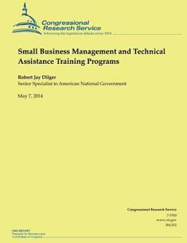 Paperback Small Business Management and Technical Assistance Training Programs Book