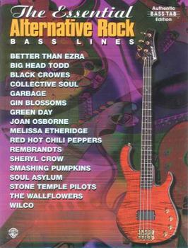 Paperback The Essential Alternative Rock Bass Lines (The Essential Series) Book