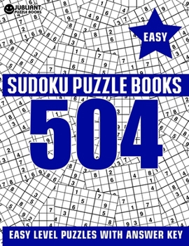 Paperback 504 Sudoku Puzzles Easy: Easy Level Sudoku Puzzle Book for Adults with Answer Book