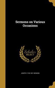 Hardcover Sermons on Various Occasions Book