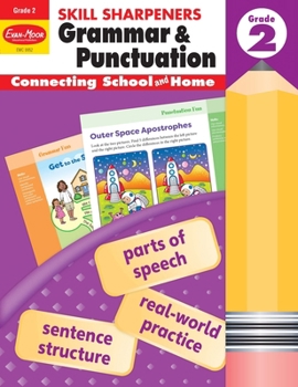 Paperback Skill Sharpeners: Grammar & Punctuation, Grade 2 Workbook Book