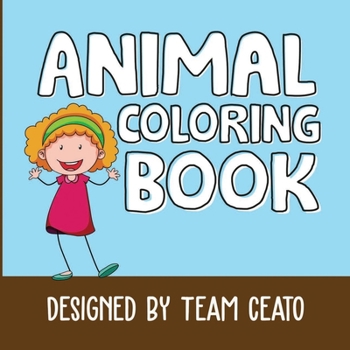 Paperback Animal Coloring Book: Coloring Book For Kids Book