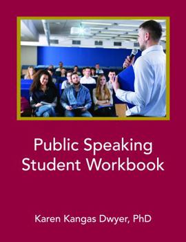 Paperback Public Speaking Student Workbook Book