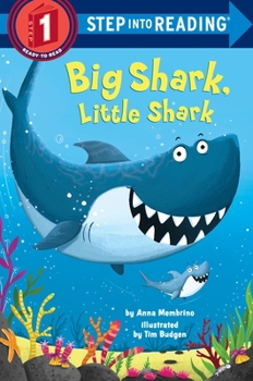 Paperback Big Shark, Little Shark Book
