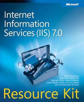 Paperback Internet Information Services (IIS) 7.0 Resource Kit [With CDROM] Book