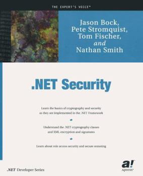 Paperback .Net Security Book