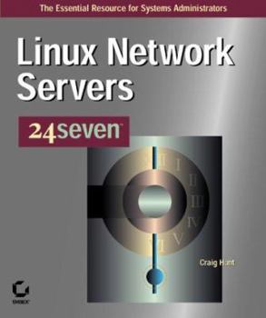 Paperback Linux Network Servers 24 Seven Book