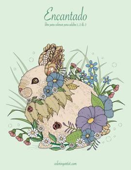 Paperback Encantado libro para colorear para adultos 1, 2 & 3 [Spanish] Book
