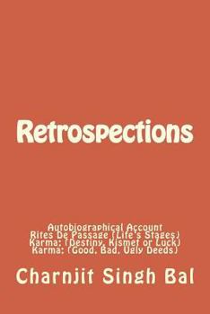 Paperback Retrospections: Autobiographical Account Book