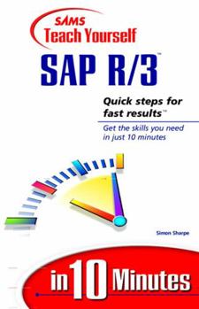 Paperback Teach Yourself SAP R/3 in 10 Minutes Book