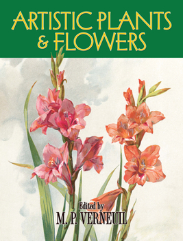Paperback Artistic Plants and Flowers Book