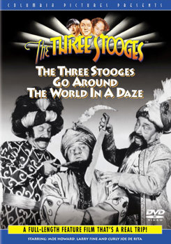 DVD The Three Stooges Go Around The World In A Daze Book