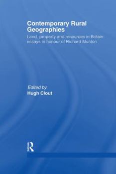 Paperback Contemporary Rural Geographies: Land, property and resources in Britain: Essays in honour of Richard Munton Book