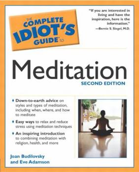 Paperback The Complete Idiot's Guide to Meditation, 2nd Edition Book