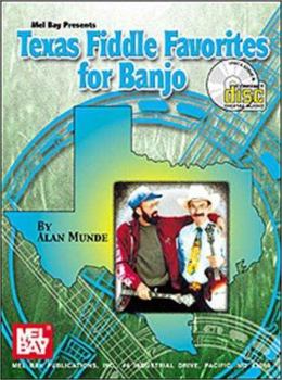 Paperback Texas Fiddle Favorites for Banjo Book