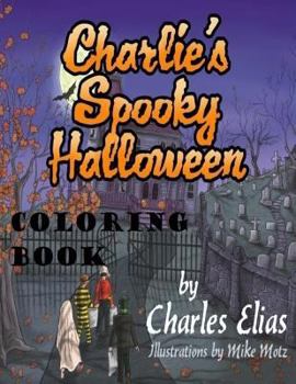 Paperback Charlie's Spooky Halloween Coloring Book