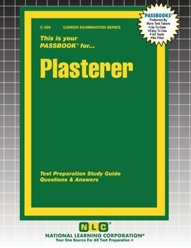 Paperback Plasterer Book