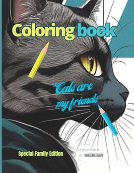 Paperback Coloring book: Family edition Book