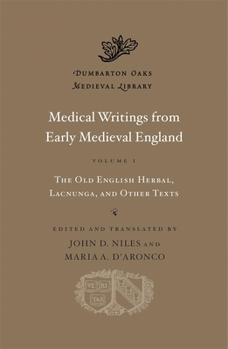 Hardcover Medical Writings from Early Medieval England Book
