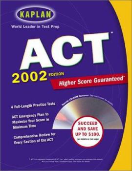 Paperback ACT 2002 with CD-ROM Book