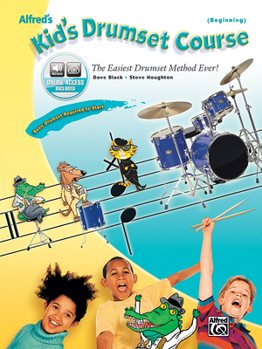 Paperback Alfred's Kid's Drumset Course Book