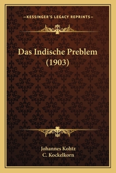 Paperback Das Indische Preblem (1903) [German] Book