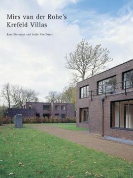 Hardcover Mies Van Der Rohe's Krefeld Villas Book