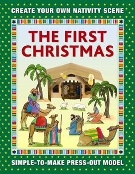 Paperback The First Christmas: Create Your Own Nativity Scene: Simple-To-Make Press-Out Model [Spanish] Book