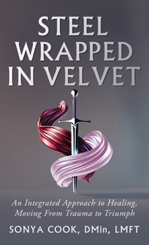 Hardcover Steel Wrapped In Velvet Book