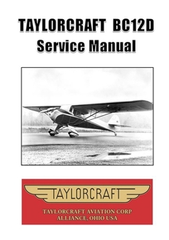 Paperback Taylorcraft BC12D Service Manual Book