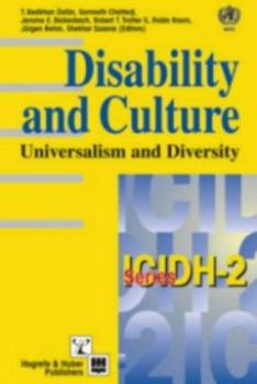 Disability and Culture: Universalism and Diversity