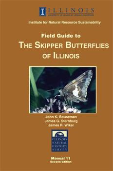 Hardcover Field Guide to the Skipper Butterflies of Illinois Book