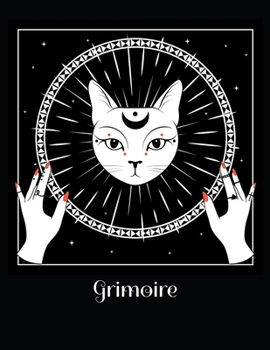 Paperback Grimoire: Grimoire - keep track of your rituals and spells in this easy to follow template diary - click look inside! Great Gift Book