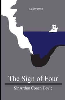 Paperback The Sign of Four Illustrated Book