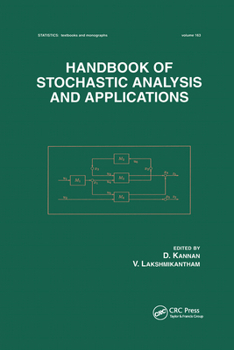 Paperback Handbook of Stochastic Analysis and Applications Book