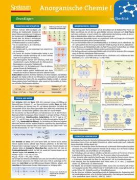Misc. Lerntafel: Anorganische Chemie I Im Überblick [German] Book