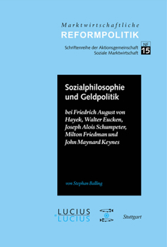 Hardcover Sozialphilosophie und Geldpolitik [German] Book
